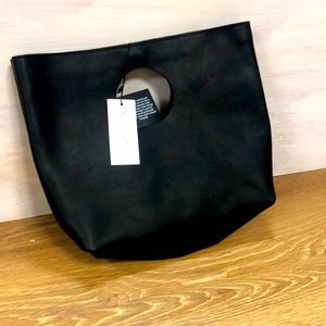 New Neva Opet Black Leather Handbag